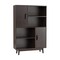 4-tier Accent Sideboard Storage Cabinet with 2 Storage Doors and 4 Open Shelves